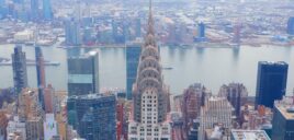 ニューヨークの建築物と橋 Newyork Jp